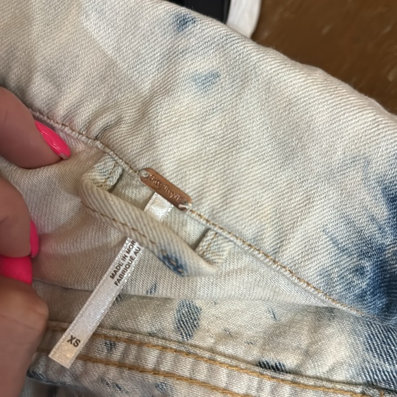 Free people / Light  denim size extra, small, jean jacket excellent condition - Picture 4 of 5